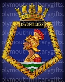 HMS Dauntless Magnet